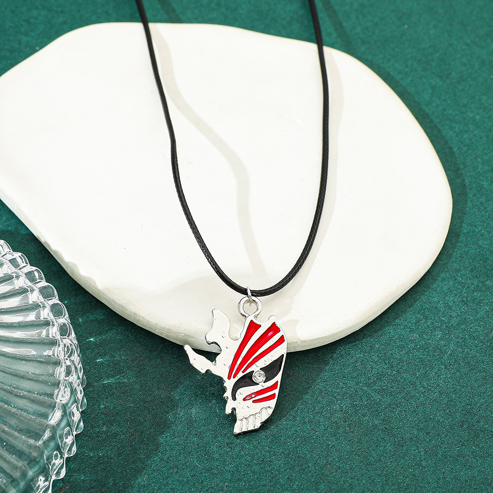 Anime Cosplay Bleach - Collier pendentif en métal Ichigo Kurosaki