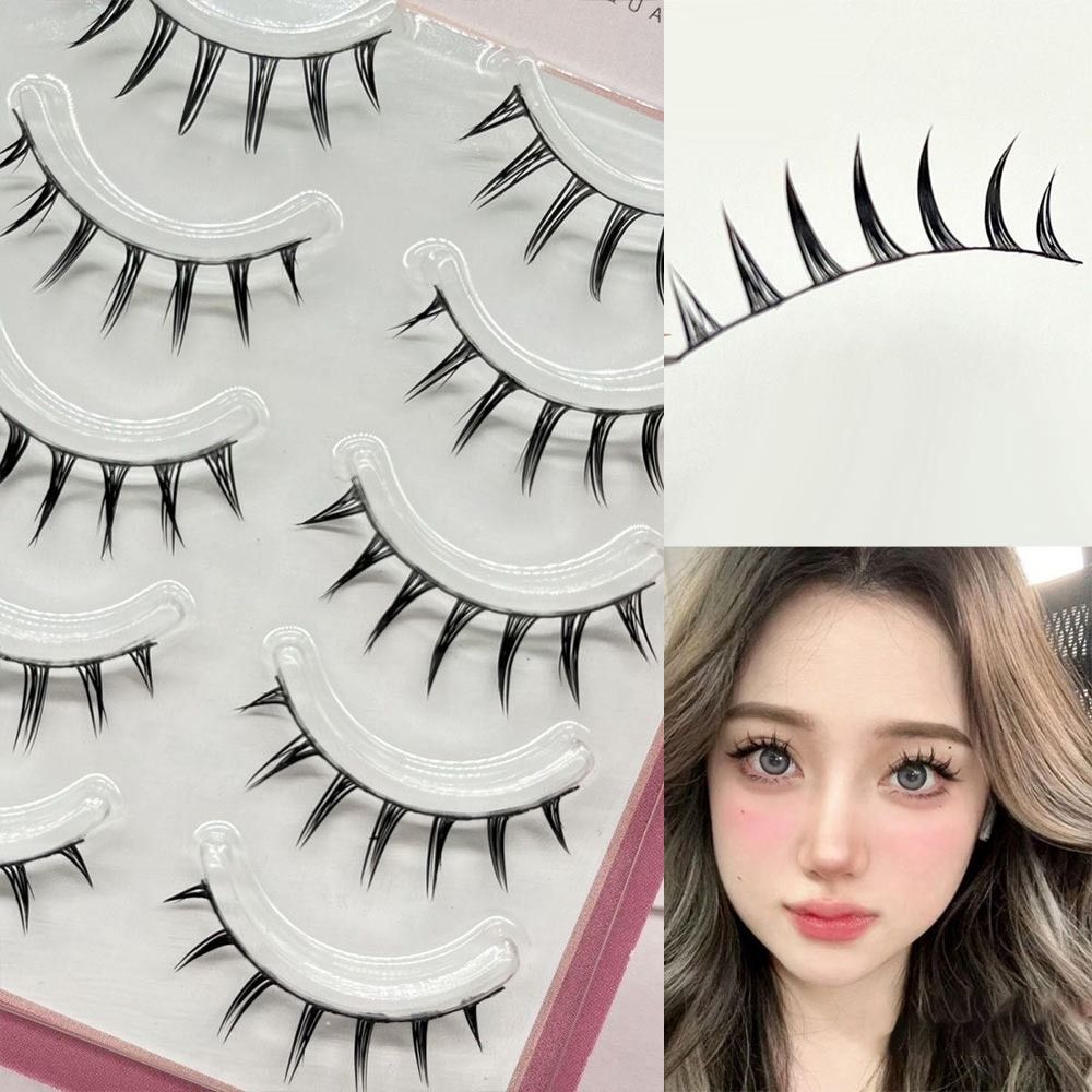 Anime Cosplay Thick - Faux cils en Faux vison, paquet