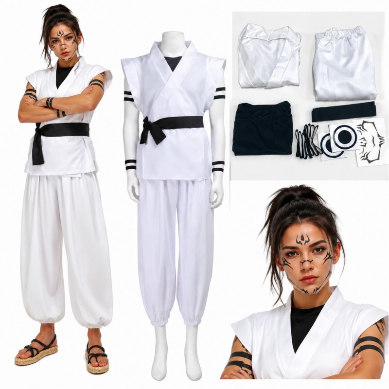 Anime Cosplay Jujutsu Kaisen - Costume de cosplay Ryomen Sukuna, Jujutsu
