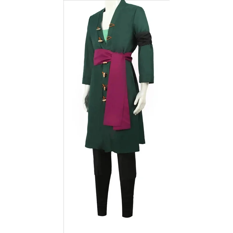 Cosplay Anime Zoro - Costume de cosplay Anime Roronoa, uniforme,