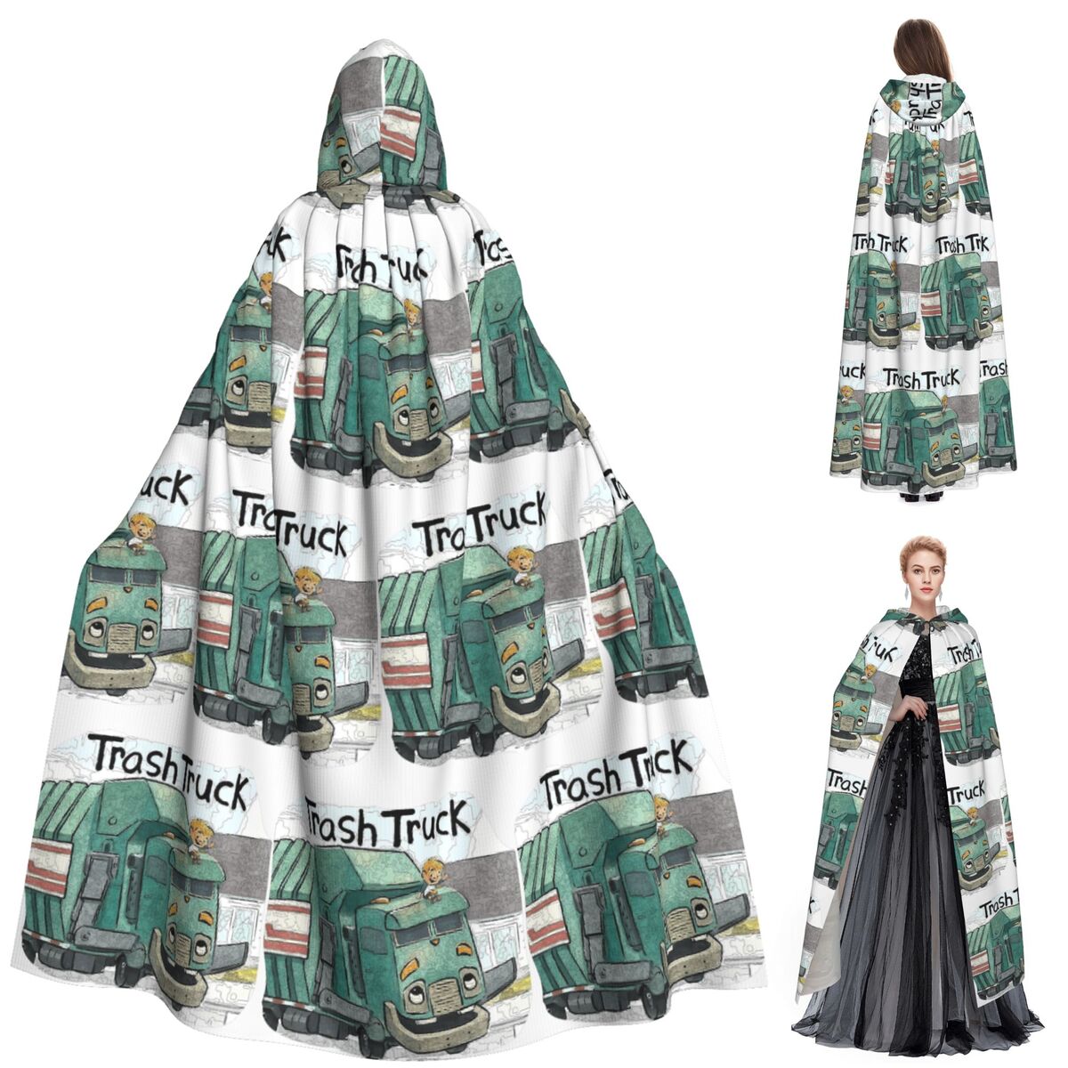 Anime Cosplay Netflix - Cape longue à capuche pour camion