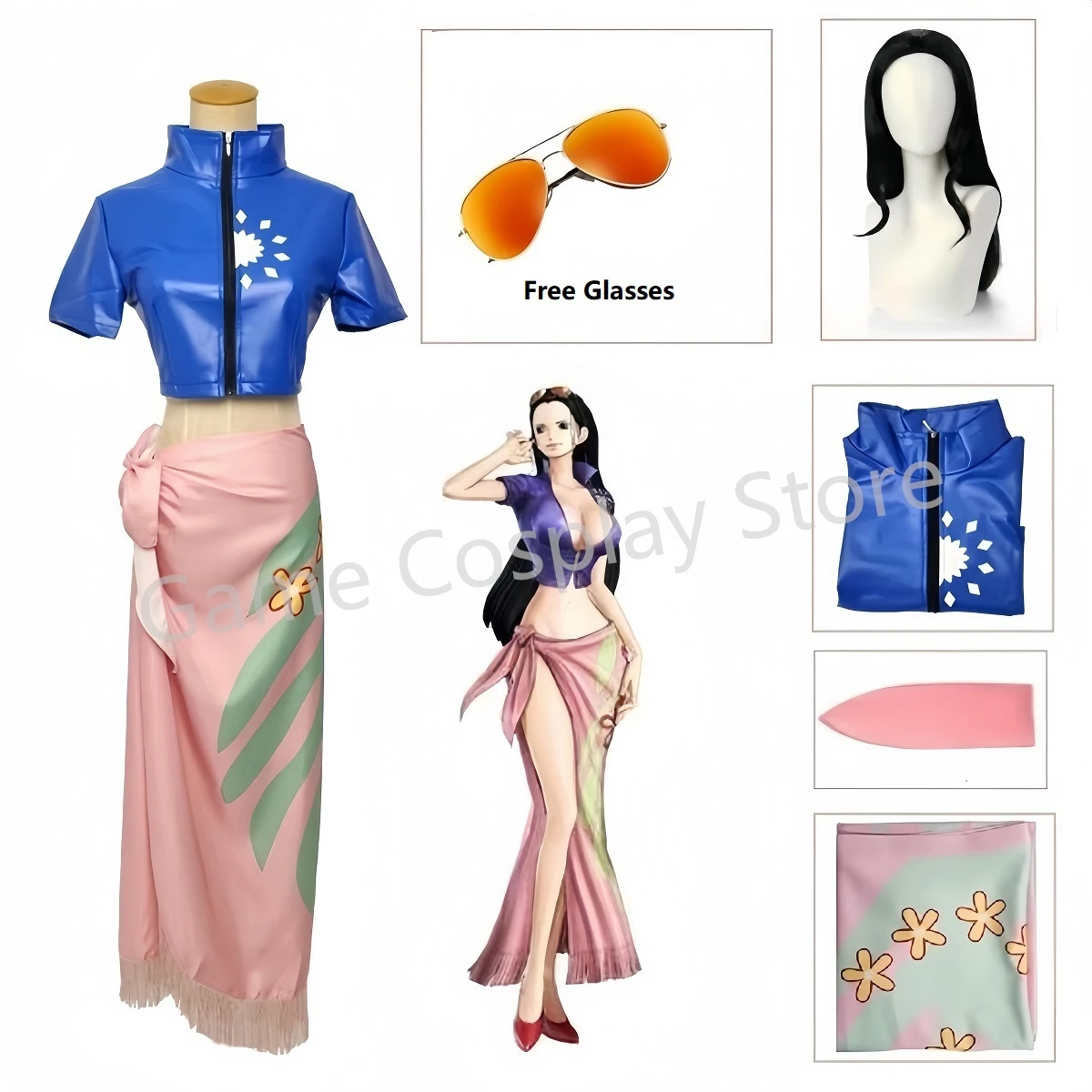 Spy Family Outfit - Nico Robin Cosplay Costume robe tenues