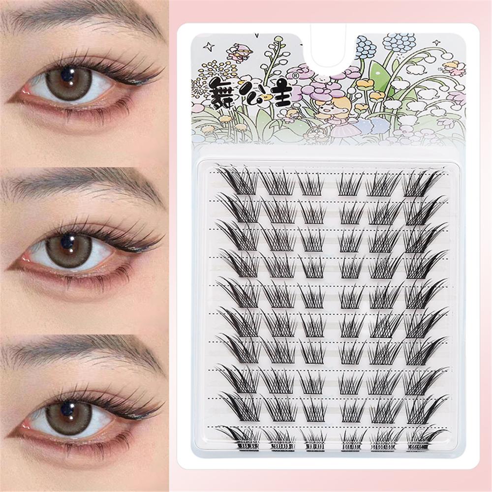 Anime Cosplay Lashes - 60/100 pièces de bouquets de cils