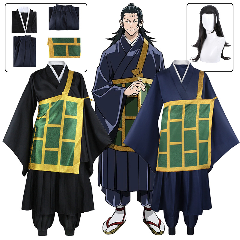 Anime Cosplay Jujutsu Kaisen - Costume de Cosplay Geto Suguru, uniforme