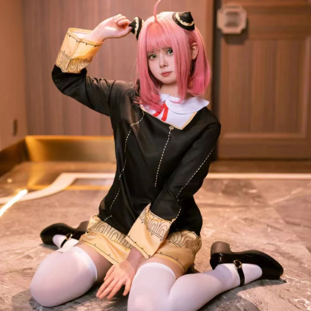 Spy Family Outfit - Anime Cosplay Costume pour filles mignonnes,