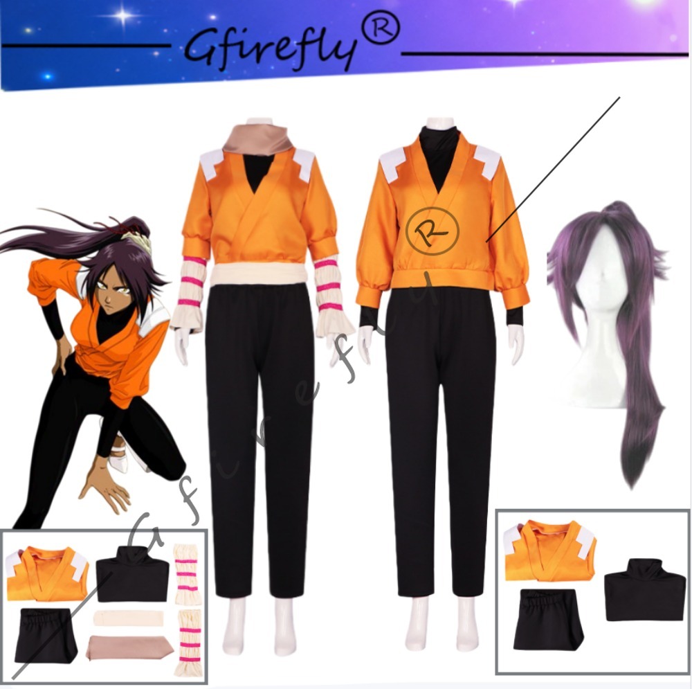 Anime Cosplay Bleach - Costume de Cosplay Yoruichi Shihouin, même