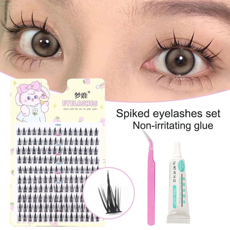 Anime Cosplay Lashes - Kit de cils individuels à 160