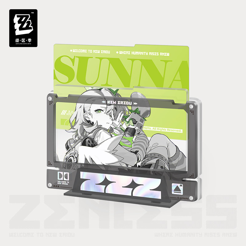 Anime Cosplay Zzz - Panneau décoratif en acrylique officiel et