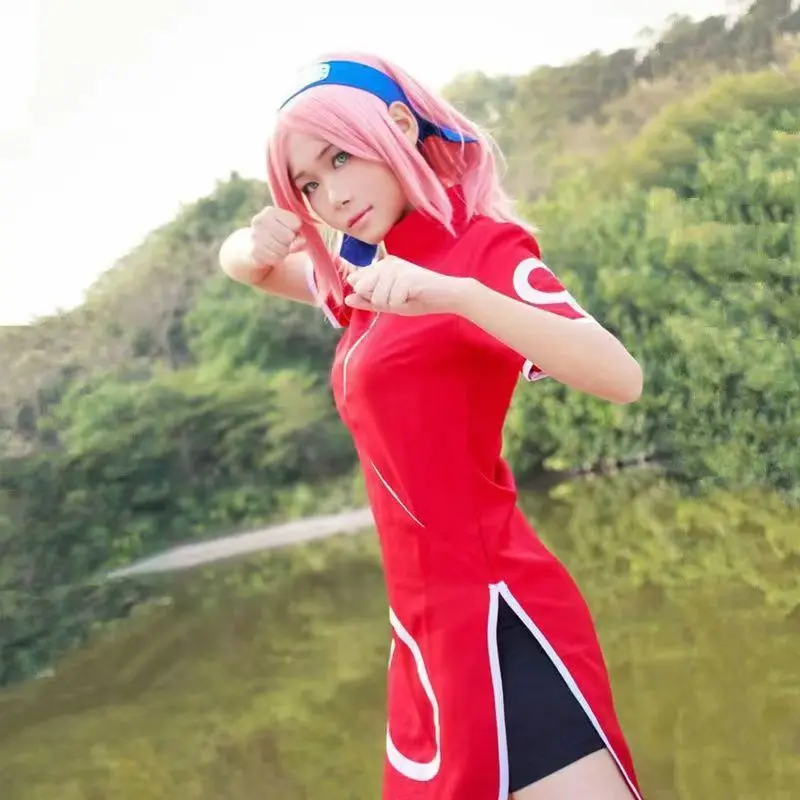 Spy Family Outfit - Tenue de cosplay Uchiha Sakura Haruno