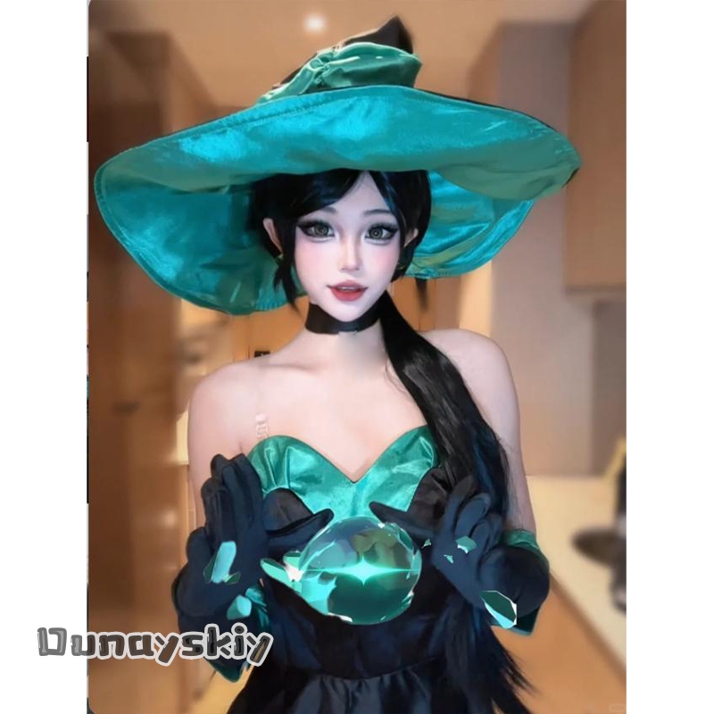 Anime Cosplay Nurse - CR6.23*Robe longue de soirée noire pour