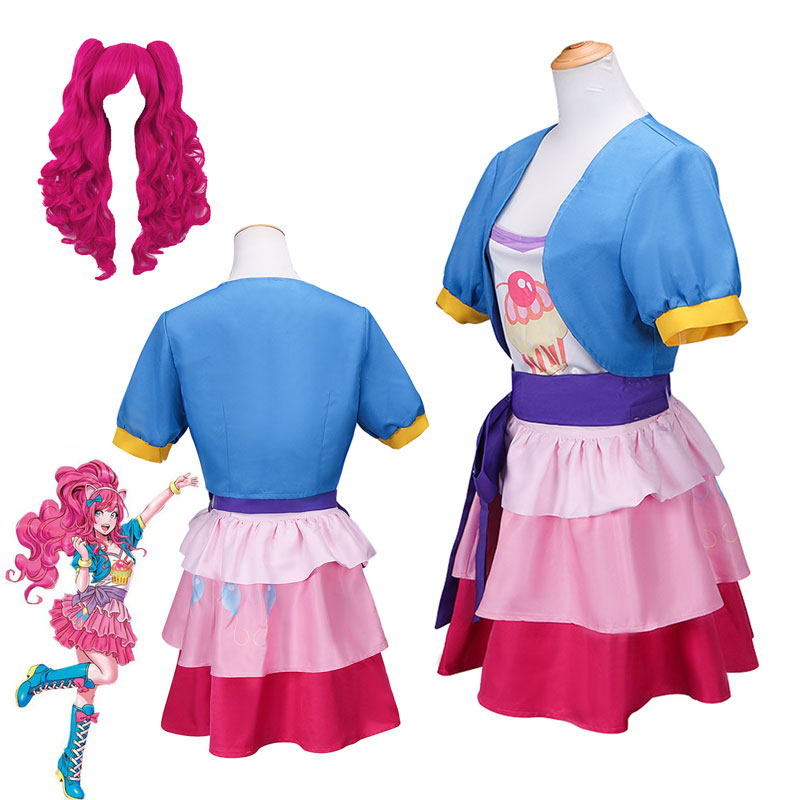Anime Cosplay Little Girl - Costume de cosplay Anime Little Pony