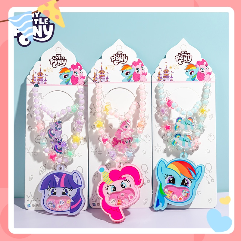 Anime Cosplay Little Girl - Mon petit poney enfants collier ensemble