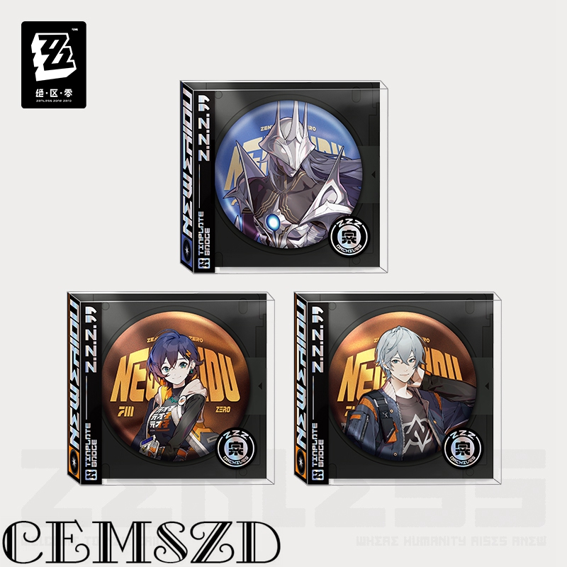 Anime Cosplay Zzz - [Authentique] Badges en étain et broches