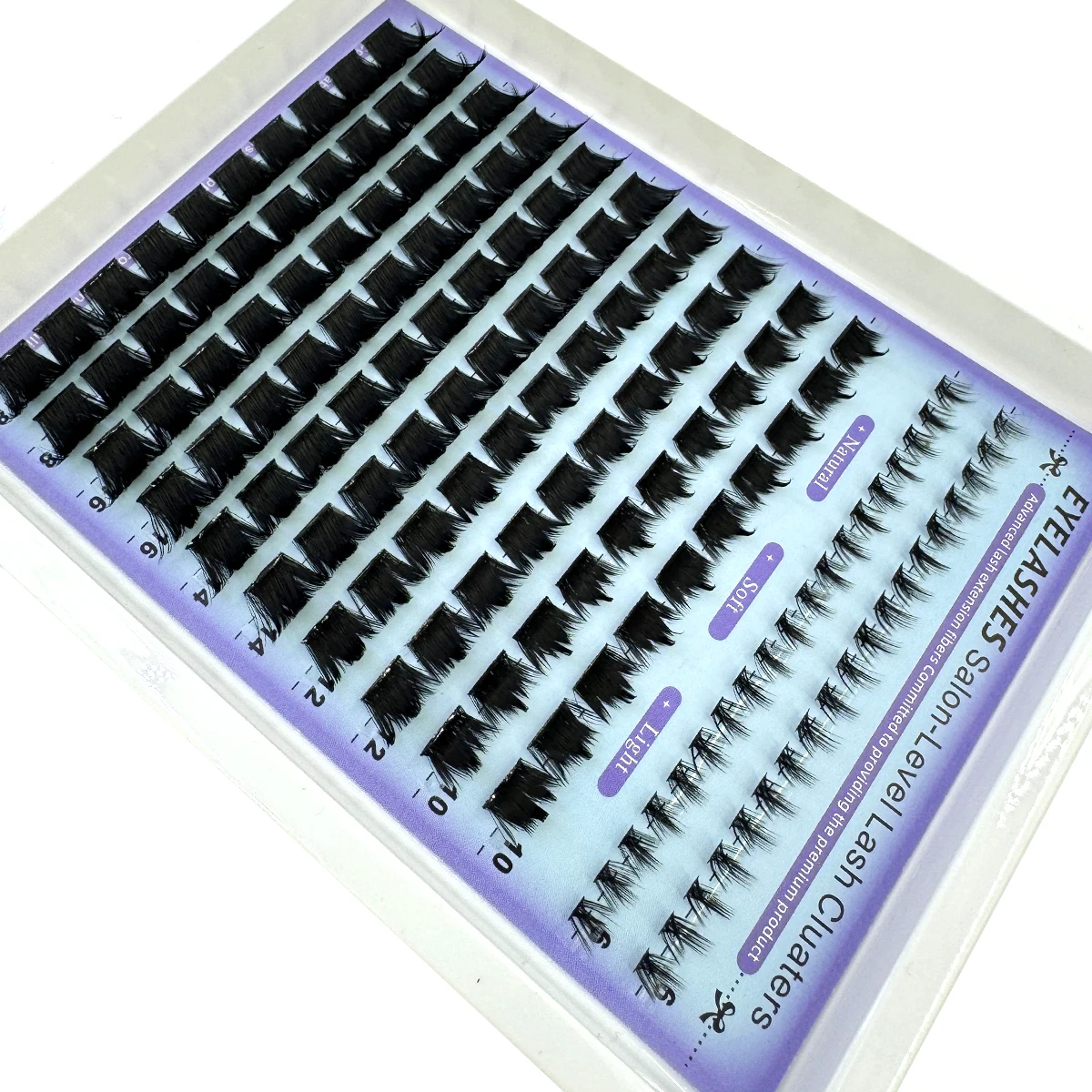 Anime Cosplay Lashes - AMSDCN Wispy Manga Lashes Clusters Extension