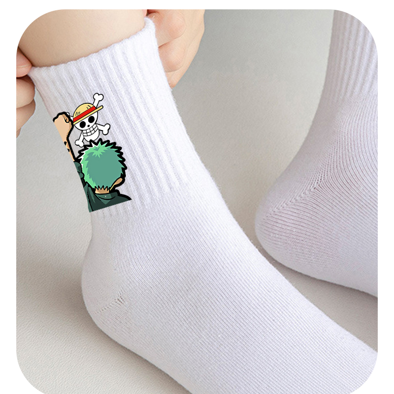 Chaussettes longues de sport p - Cosplay Anime Zoro avis et prix