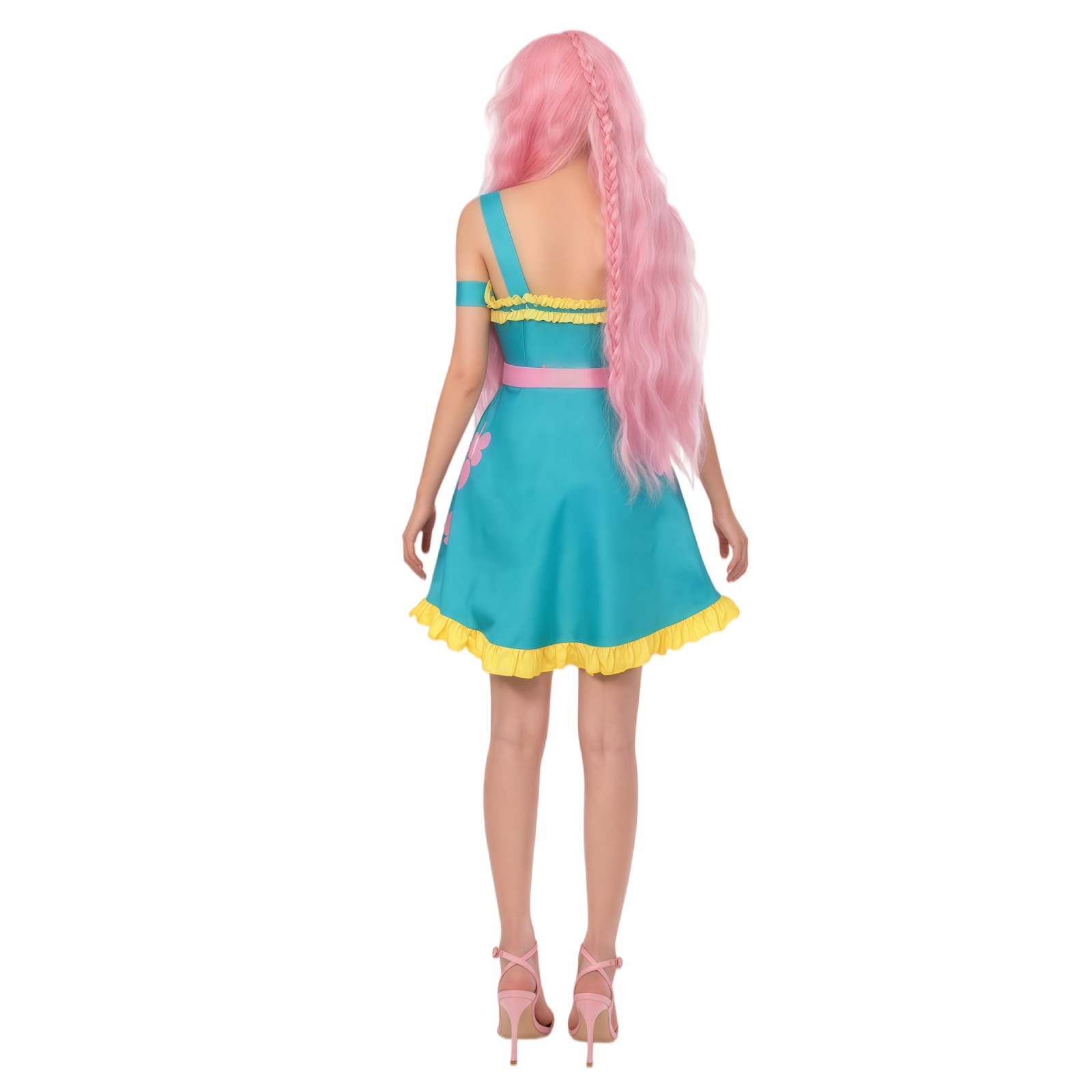 Robe de cosplay My Fluttershy  - Anime Cosplay Little Girl avis et prix