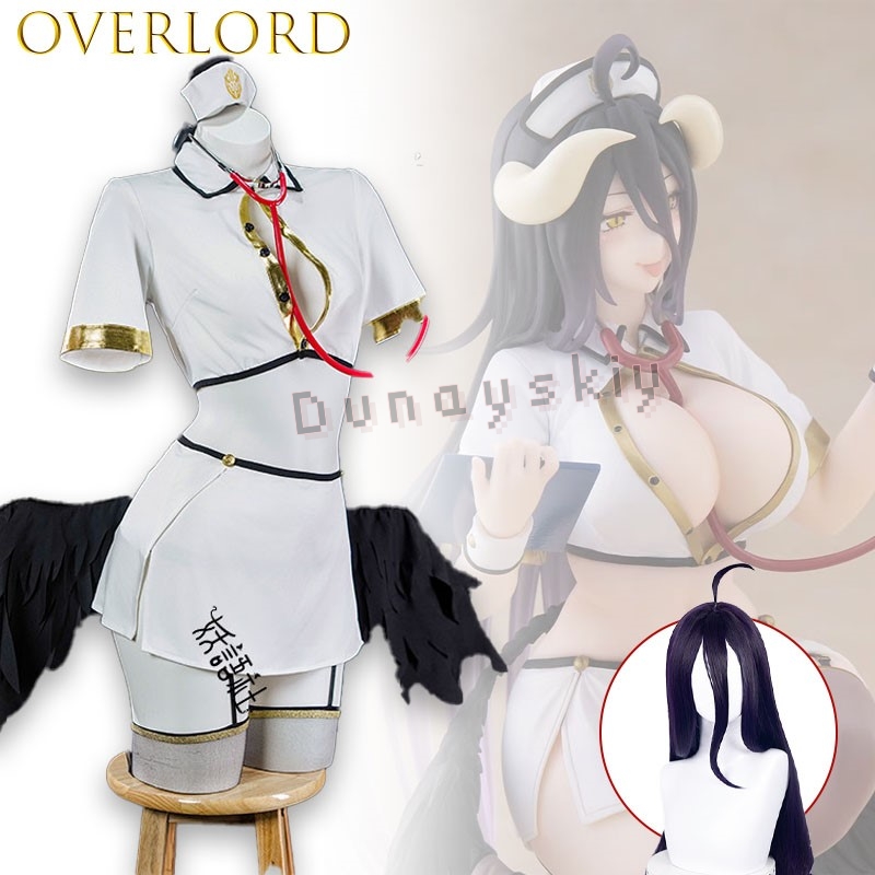 OVERLORD Albedo – Costume de C - Anime Cosplay Nurse avis et prix