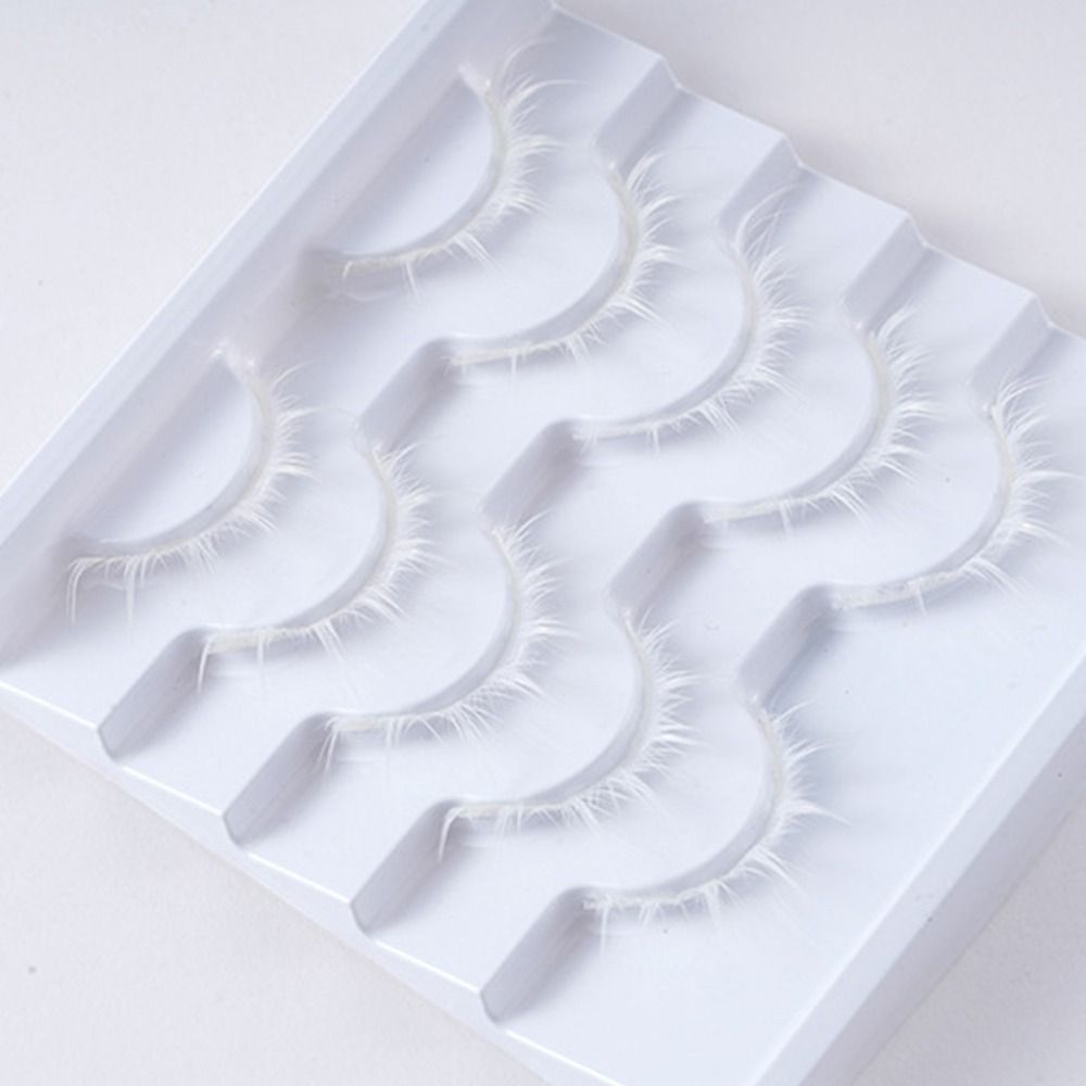 Cils d'anime blancs et blancs, - Anime Cosplay Lashes avis et prix