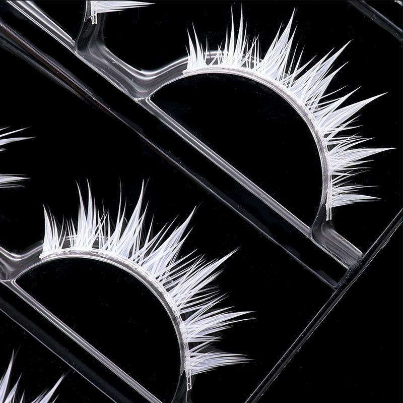 Faux cils blancs pour cosplay, - Anime Cosplay Lashes avis et prix