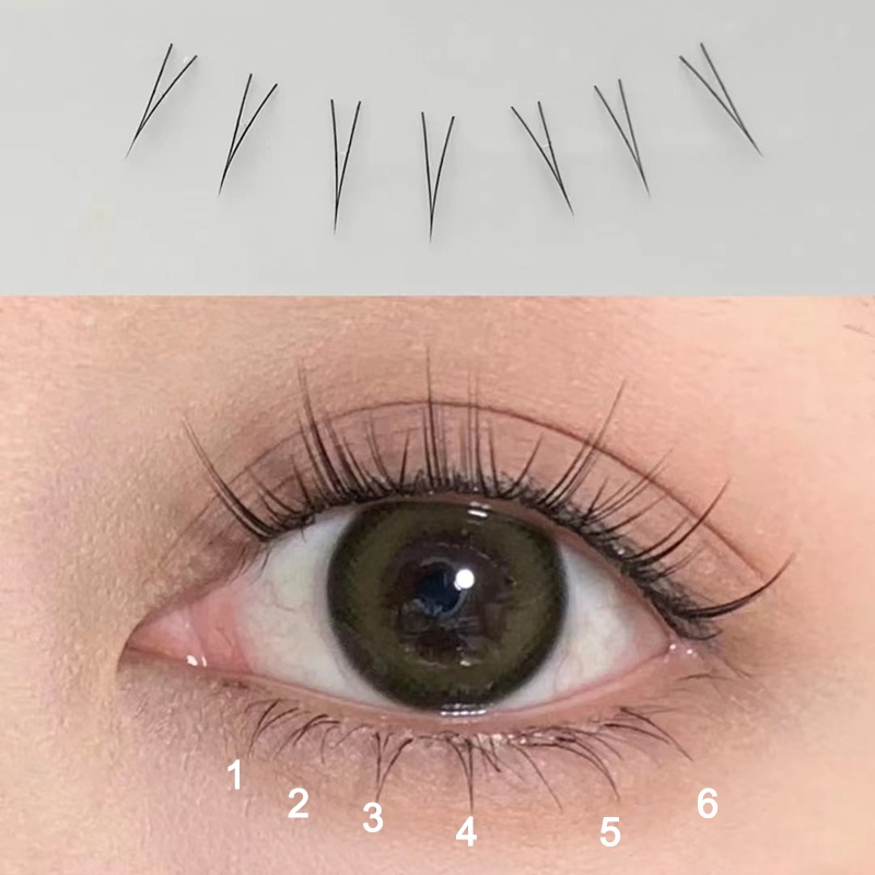 J Curl V forme sous cils bande - Anime Cosplay Lashes avis et prix