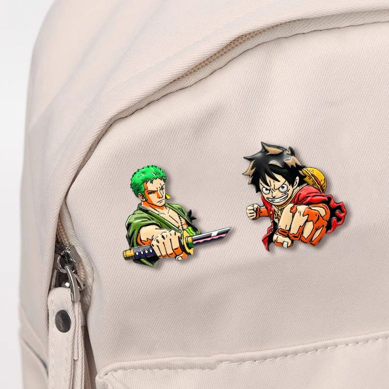 Ensemble de 4 broches de perso - Cosplay Anime Zoro avis et prix