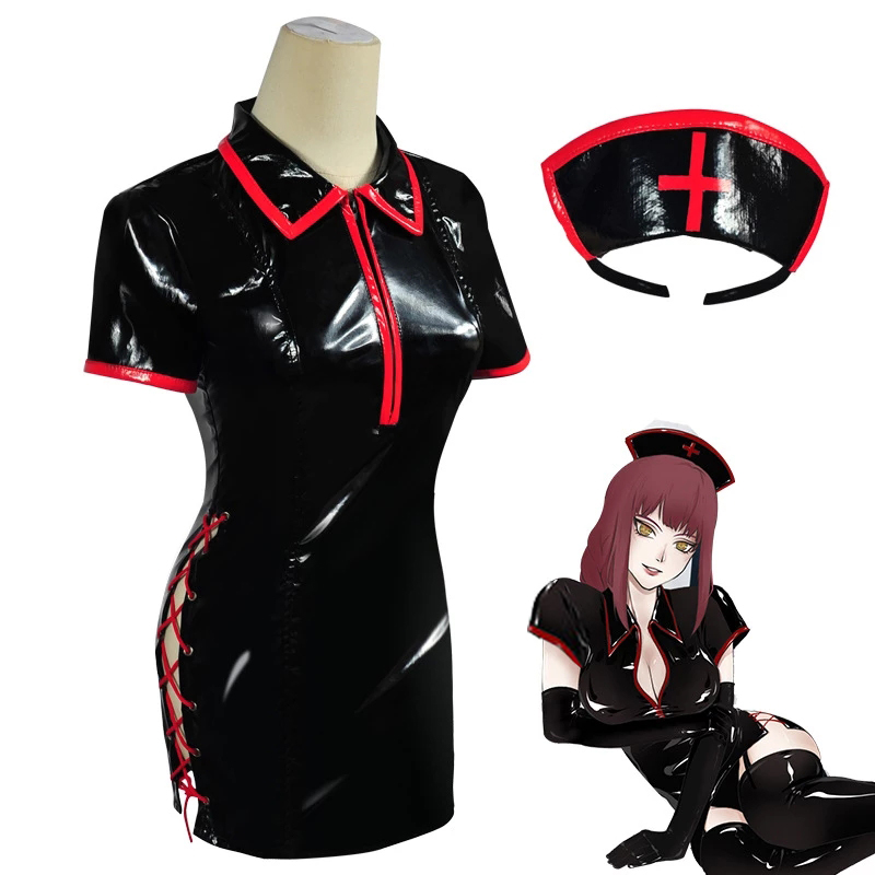 Anime Chainsaw Man Cosplay Cos - Anime Cosplay Nurse avis et prix