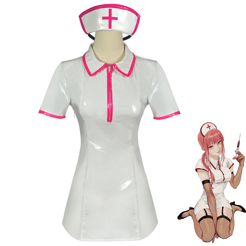 Anime Chainsaw Man Cosplay Cos - Anime Cosplay Nurse avis et prix