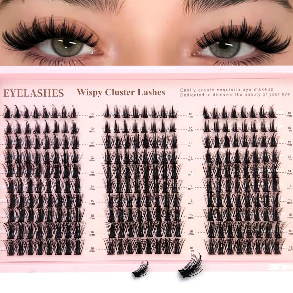 AMSDCN Manga Lash Clusters Wis - Anime Cosplay Lashes avis et prix