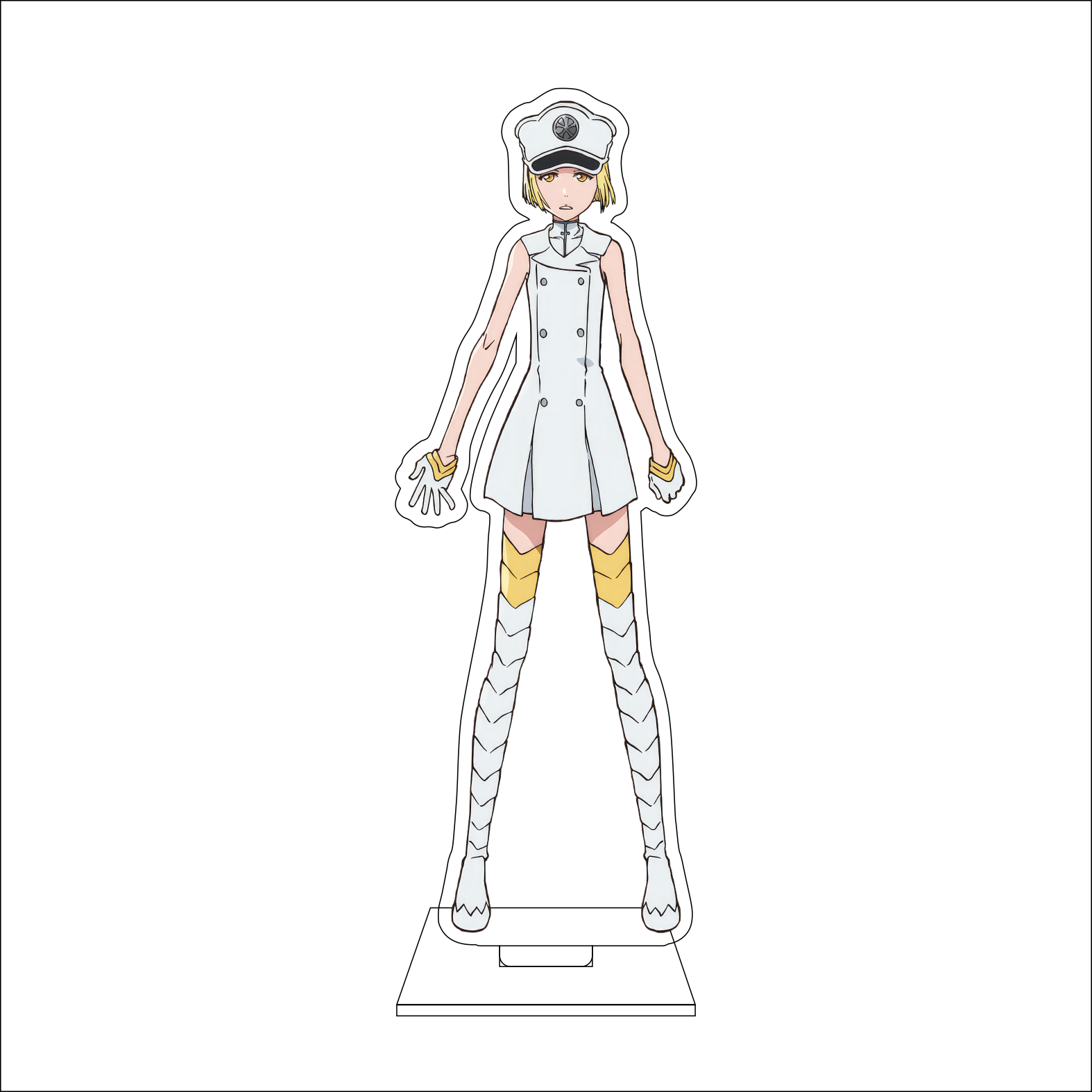 Figurine en acrylique de 16 cm - Cosplay Anime Female Characters avis et prix