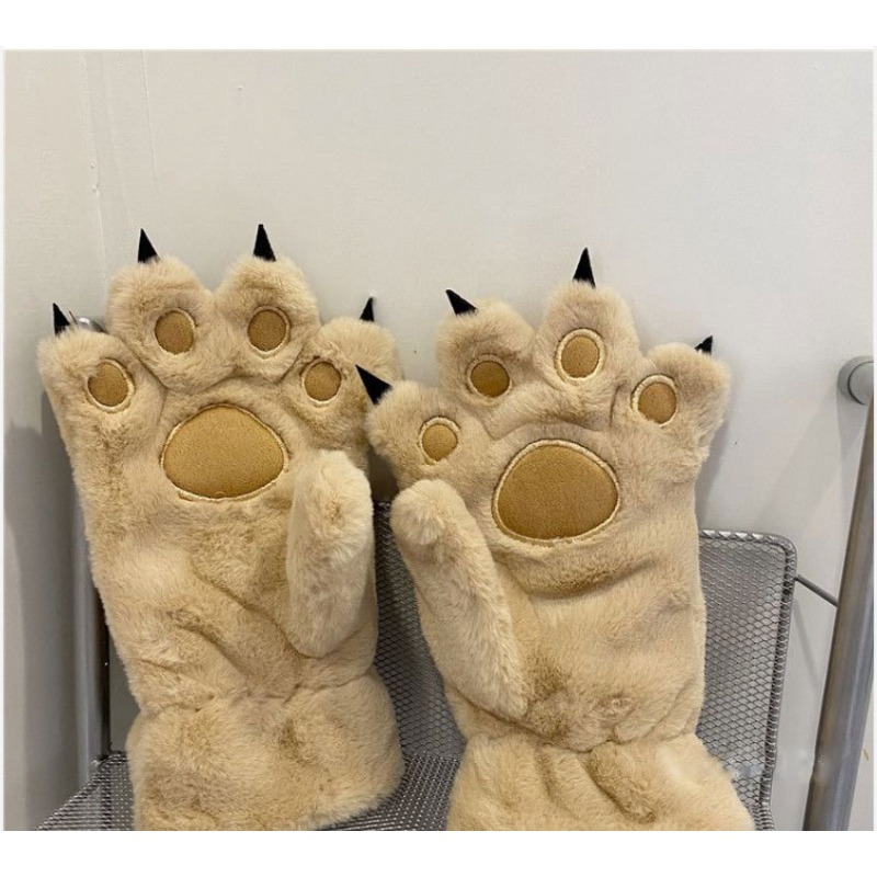 Gants en velours épais à griff - Anime Cosplay Thick avis et prix