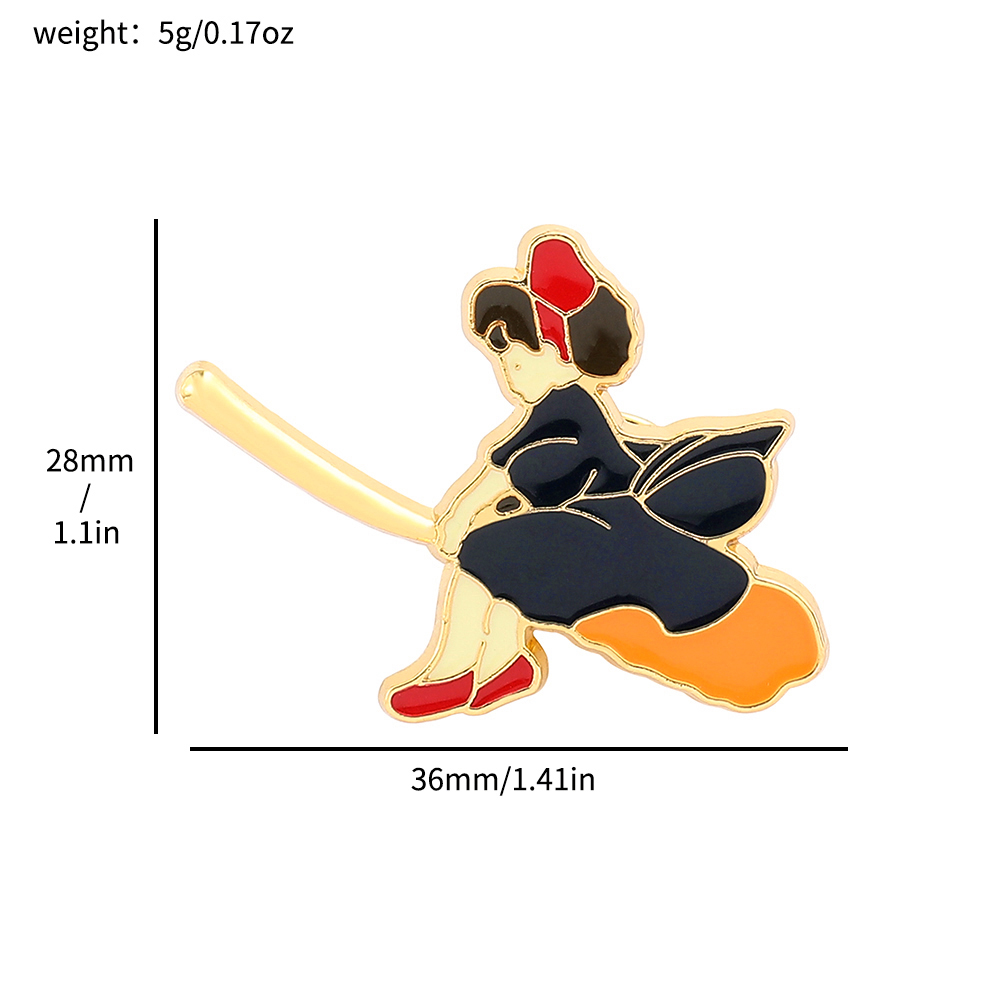 Broche en alliage métallique d - Anime Cosplay Little Girl avis et prix